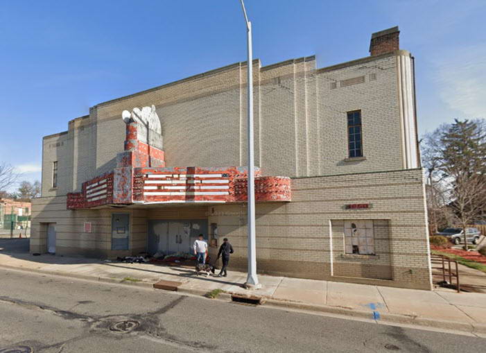 Four Star Theatre - 2020 Street View (newer photo)